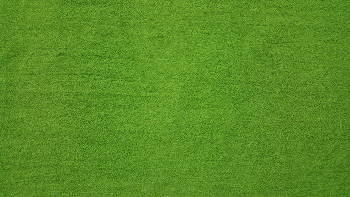 Lime Terry Cloth Fabric