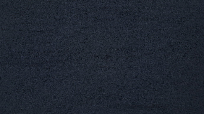 Navy Terry Cloth Fabric