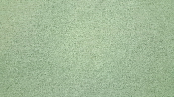 Mint Terry Cloth Fabric