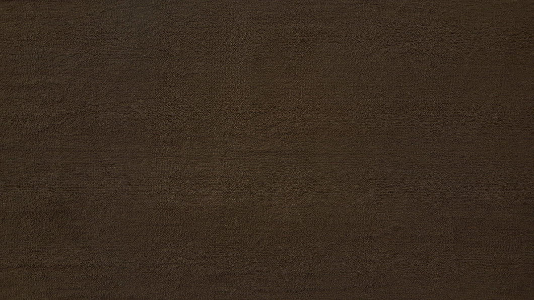 Brown Terry Cloth - WHOLESALE FABRIC - 15 Yard Bolt
