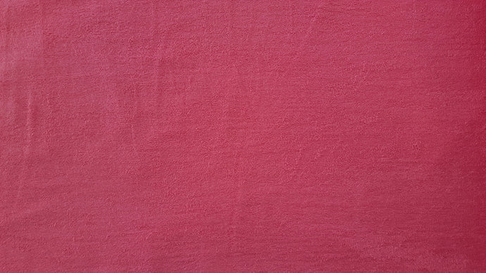 Fuchsia Terry Cloth Fabric