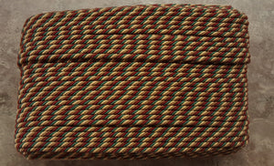 1/4" Burgundy, Taupe, Tan & Forest Green Decorative Cording - 5 Yards
