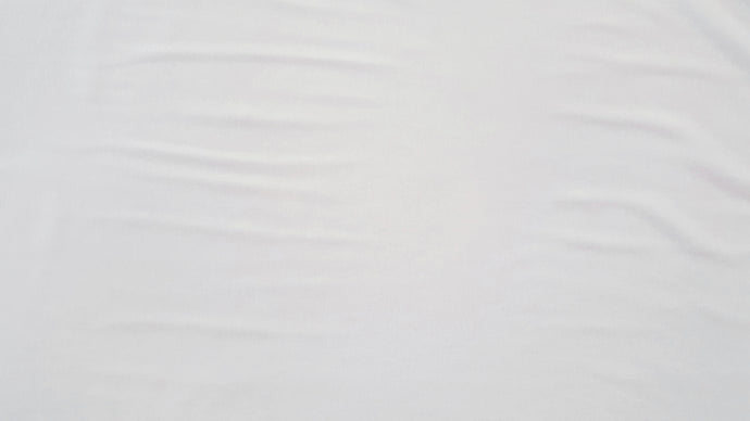 White Interlock Knit Fabric