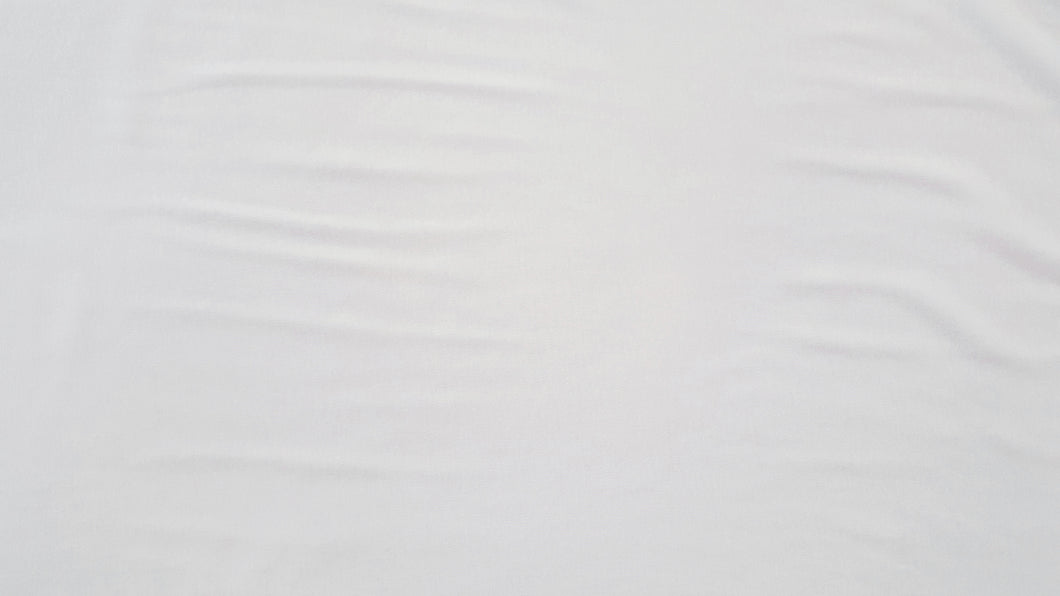 White Interlock Knit Fabric