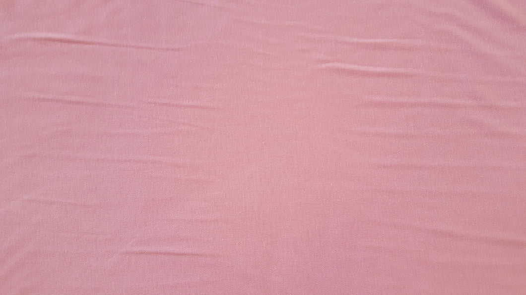 Pink Interlock Knit Fabric