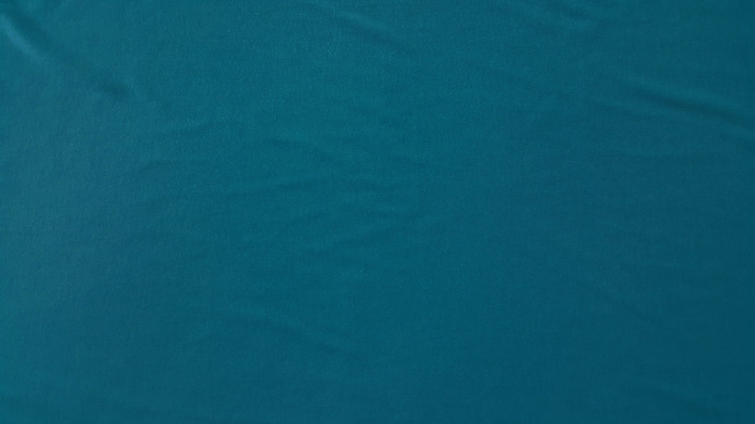 Turquoise Interlock Knit Fabric