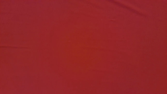 Red Interlock Knit Fabric