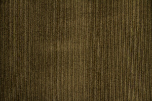 Discount Fabric CHENILLE Moss Green Stripe Upholstery