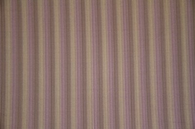 Discount Fabric JACQUARD Dusty Lavender Quilted Stripe Upholstery & Drapery