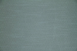 Discount Fabric JACQUARD Teal Green & Gray Tweed Upholstery & Drapery