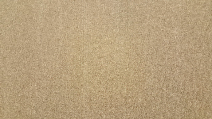 Discount Fabric VELVET Oatmeal Upholstery