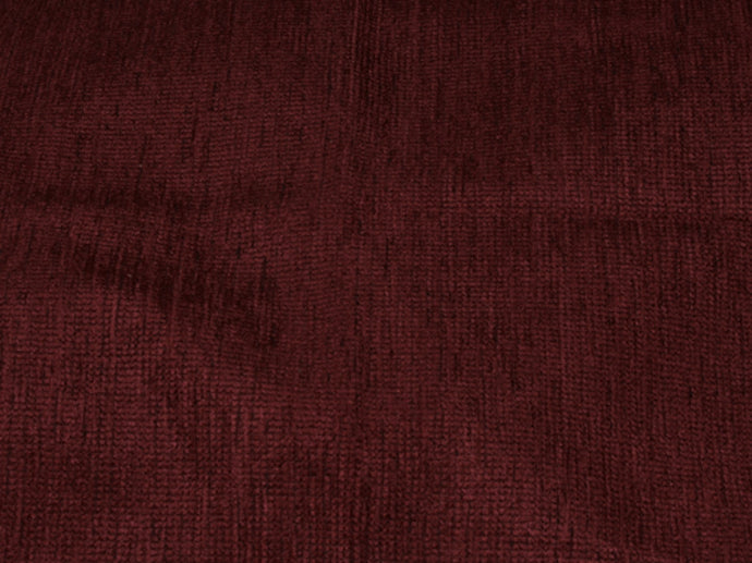 Discount Fabric VELVET Cantara Burgundy Upholstery