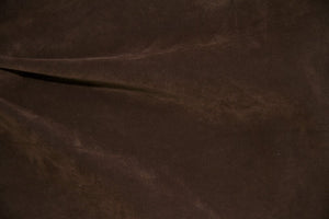 Discount Fabric MICROSUEDE Coffee Upholstery
