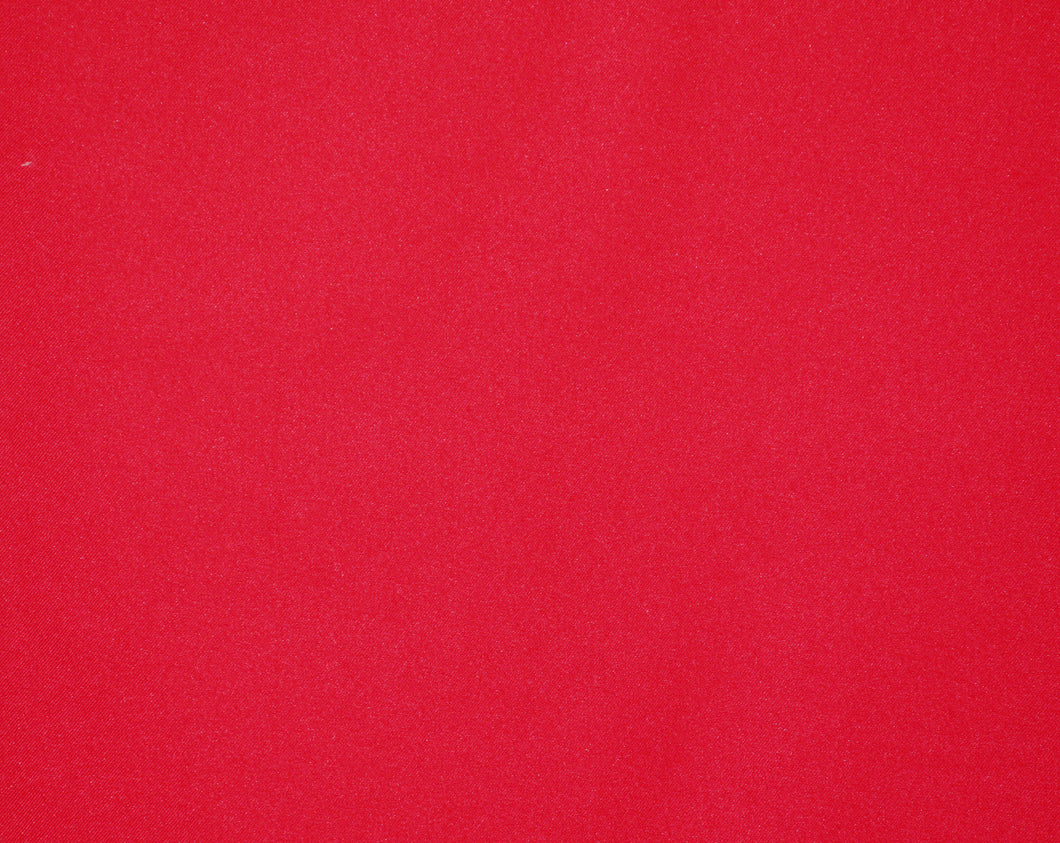 Red Gabardine Fabric