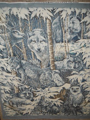 Mid Winter Dream WALL HANGING 100% Cotton Fabric
