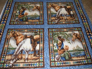 Point of View PILLOW PANEL 100% Cotton Fabric