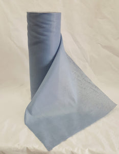 Discount Fabric SEMI-SHEER DRAPERY - 19" Wide - Dusty Blue - 205 Yard Bolt