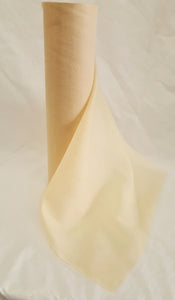 Discount Fabric SEMI-SHEER DRAPERY - 21" Wide - Light Gold - 65 Yard Bolt