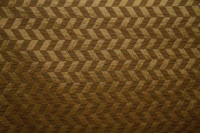 Discount Fabric JACQUARD Antique Gold Chevron Drapery