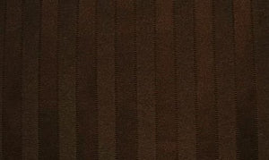Discount Fabric JACQUARD Chocolate Brown Satin Stripe Drapery