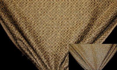 Discount Fabric JACQUARD Brown Rice Drapery & Upholstery
