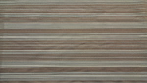 Discount Fabric DRAPERY Gray, Tan & Brown Striped