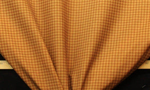 Discount Fabric DRAPERY Antique Gold Houndstooth
