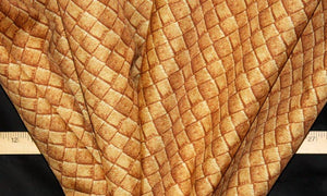 Discount Fabric DRAPERY Basketweave in Browns