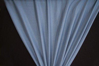 Discount Fabric DRAPERY Country Blue Crinkled Satin