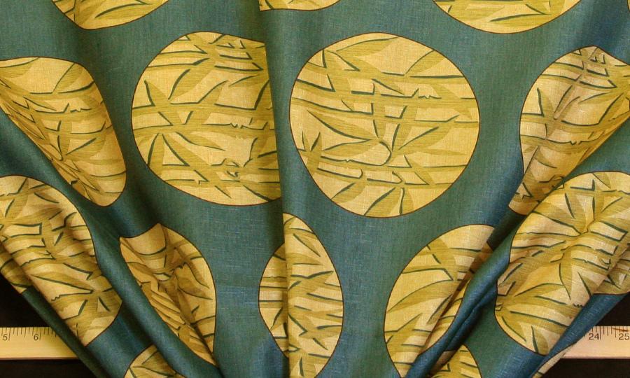 Discount Fabric DRAPERY OR BEDSPREAD Bamboo Print