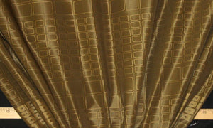 Discount Fabric FAUX SILK Espresso Drapery