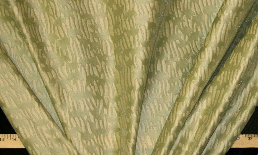 Discount Fabric FAUX SILK Katagami Mist Drapery