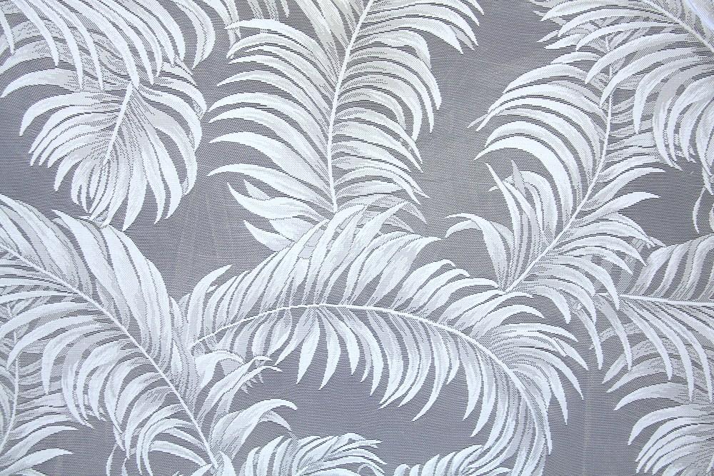 Discount Fabric LACE White Fern Curtain & Tablecloth