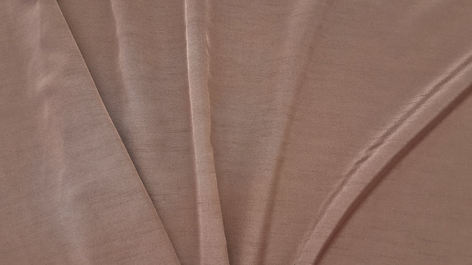 Discount Fabric FAUX SILK Pacific Cashew Drapery