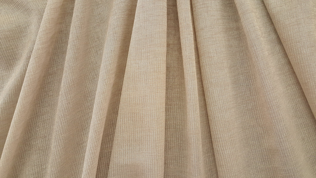 Discount Fabric SEMI-SHEER Light Taupe Drapery