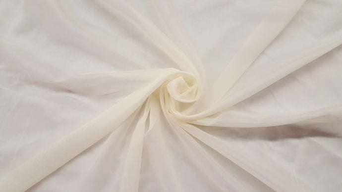 Discount Fabric SHEER Champagne Voile