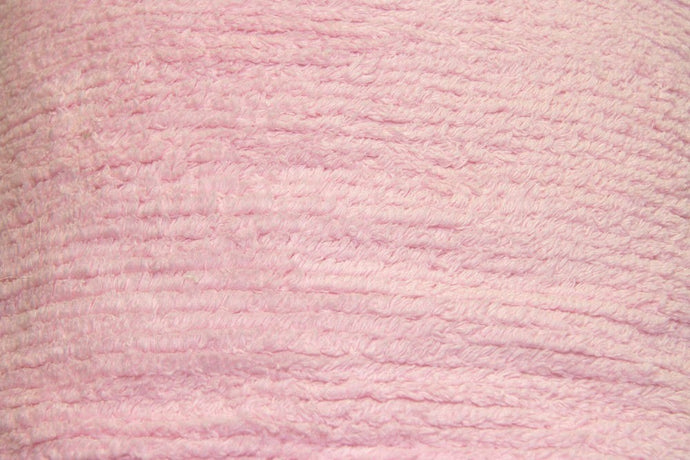 Pink Terry Chenille - WHOLESALE FABRIC - 10 Yard Bolt
