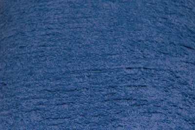 Royal Blue Terry Chenille Fabric