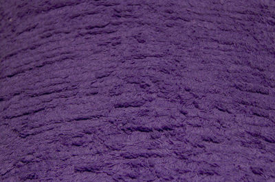 Purple Terry Chenille Fabric