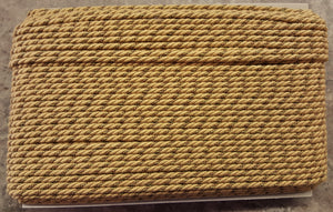 1/4" Gold & Light Sage Decorative Cording - 5 Yards