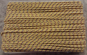 1/4" Gold, Pink & Blue Decorative Cording - 5 Yards