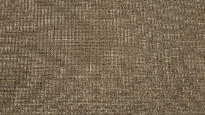 Discount Fabric UPHOLSTERY Taupe Check Upholstery Fabric