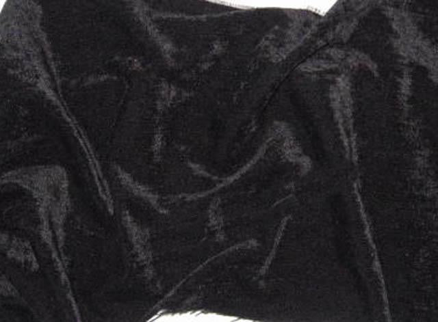 Discount Fabric CHENILLE Ebony (Black) Upholstery