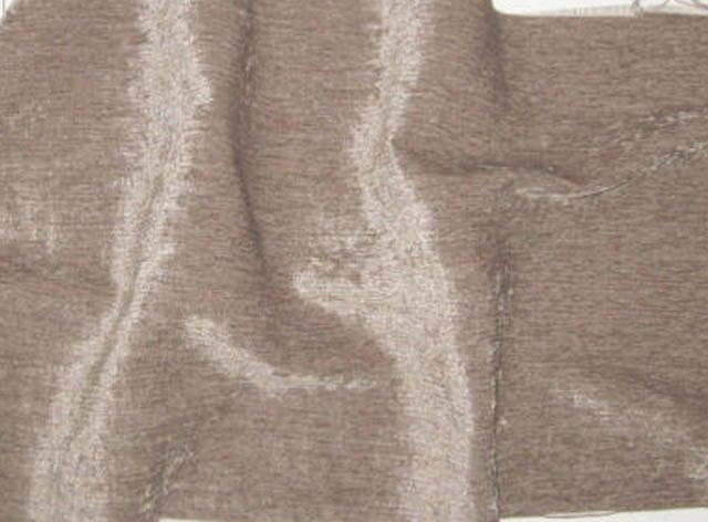 Discount Fabric CHENILLE Taupe Upholstery