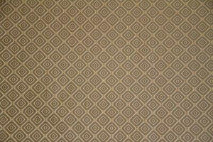 Discount Fabric JACQUARD Gray Taupe Diamond Upholstery & Drapery