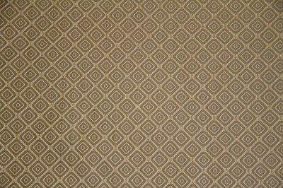 Discount Fabric JACQUARD Gray Taupe Diamond Upholstery & Drapery