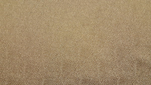 Discount Fabric JACQUARD Taupe & Light Gold Pebble Upholstery