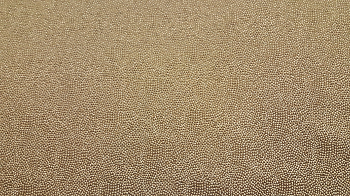 Discount Fabric JACQUARD Taupe & Light Gold Pebble Upholstery