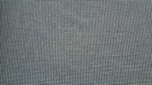 59" Navy Houndstooth Wool Blend Fabric