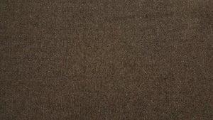 59" Brown Tweed Wool Blend Fabric